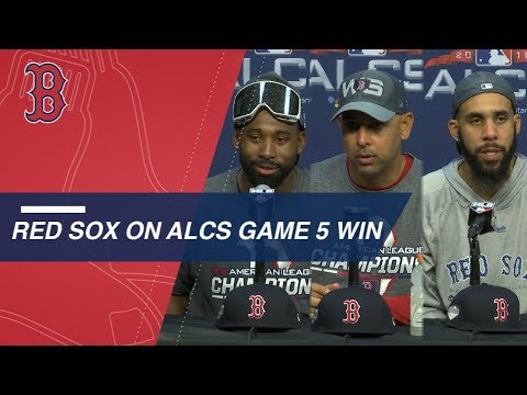 Video: ALCS Gm5: Bradley, Cora and Price on ALCS win