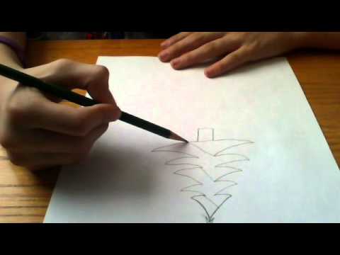 how to draw xmas decorations