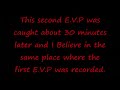 Craziest EVP\