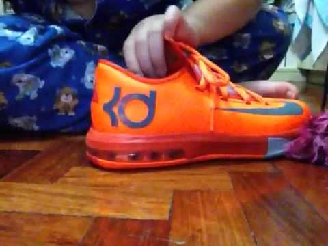 how to draw kd 6 shoes