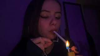 first attempt at proper smoking ASMR (lofi) - stwabeebunny
