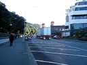truck protest in wellington, new zealand
