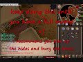 ill show you how to get to the best place for hunting black dragons... usally empty just got unlucky on the video :P hopefully making a guide for non questers =] enjoy
