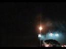 Fireworks in Downtown Rome Italy