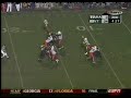 2003 VT vs Miami - Vegas Robinson 1 arm Kellen Winslow tackl