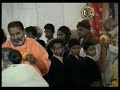Offerings at the samadhi of Ma Anandamayi