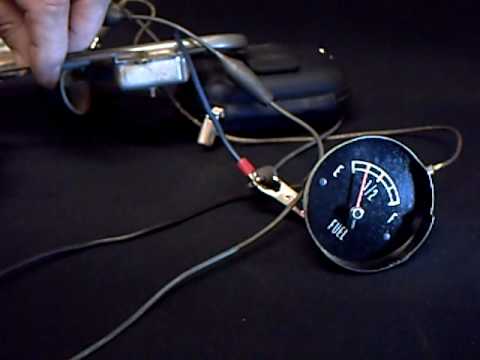 how to test a fuel gauge