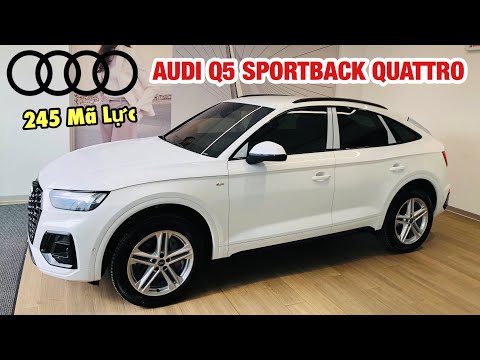 REVIEW AUDI Q5 SPORTBACK 45 TFSI 2024 - Trắng Arkona/ nội thất Đen || 2.490 Tr - 0902105599
