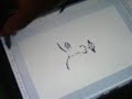 tx2500z Penabled Wacom Tablet Sketch Demonstration
