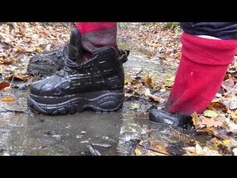 boots in wet