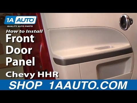 How To Install Replace Front Door Panel Chevy HHR 06-10 1AAuto.com