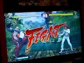 Street Fighter 4 Crimson Viper vs Rufus