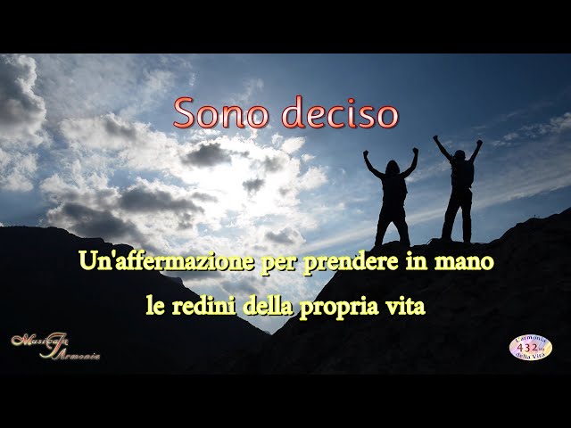 Sono deciso – Canto di Guarigione a 432 Hz (anteprima)