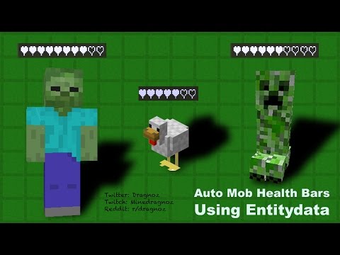 how to use @e in minecraft