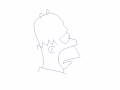 Homer Simpson in Matlab
