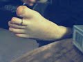 cigarette and foot relief