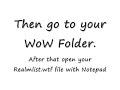 How to connect to Private Server World of Warcraft