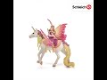 Miniature vidéo Figurines Bayala : Fée Feya et une licorne ailée