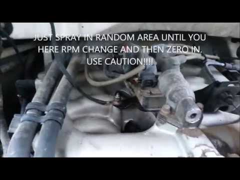 how to check for egr leak