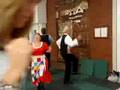 Dancers in Exeter in the shopping center -2