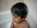 Paarth - Having fun in Bath Tub