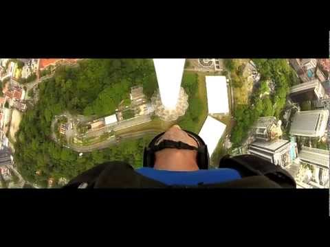 betabrand - www.Betabrand.com -- Betabrand's BASE Jumping Team, Maryland Crew & Company, take to the skies of Zakynthos Greece, Lauterbrunnen Switzerland, & Kuala Lumpur...