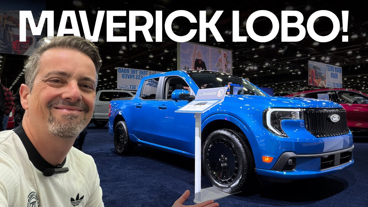 As novidades MAIS LEGAIS do Salão de Detroit! Ford Maverick Lobo pode vir para o Brasil?