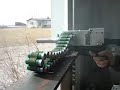 Homemade belt-fed 12 guage.