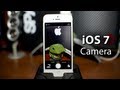 iOS 7 - Camera App On iPhone 5 With New Features