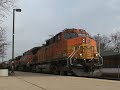 BNSF Z-train Piggyback TOFC Intermodal High Priority Chicago
