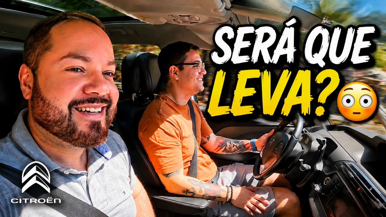 FEZ TEST-DRIVE NA PICASSÔ E FICOU ENCANTADÔ!!