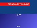patinaje de velocidad it's my live de jony