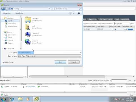 how to sync vmware time with host time