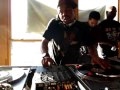Just Blaze on the 1's and 2's (Part 1 of 2) @ Fat Beats, NYC (The Final Day)
