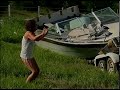 VIDEO | Missouri woman's rant at state troopers caught on video ASHLAND, Missouri (WZZM/KRCG/CNN) -- A Missouri woman is free from police custody after launching an expletive-filled rant at state troopers following a crash. The accident happened yesterday on US 63 near Ashland, a town near Columbia, Missouri. The woman and her husband were in a pickup towing a boat. Police say the husband lost control of the truck and the boat flipped into the highway median. According to the video from CNN affiliate KRCG, the woman began shouting at troopers while they were investigating the crash. At one point during the woman's rant, she tried to convince troopers she had been driving the pickup, and challenged them to taser her. The woman's husband was arrested on charges of drunk driving, driving without a license, and marijuana possession. The woman was briefly detained, then released. courtesy of: wzzm13.com --------- 