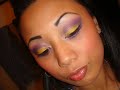 Purple &amp; Yellow Eyeshadow Tutorial