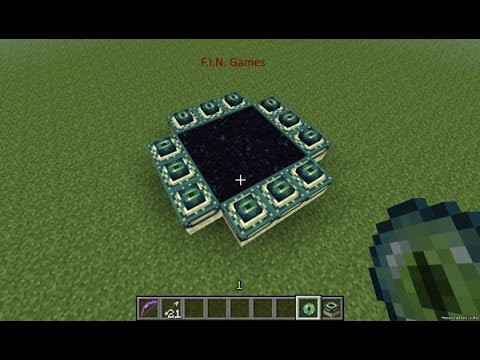 Minecraft портал в край как сделать Minecraft портал в край как сделать