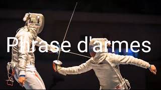 Arbitrage Sabre International Escrime