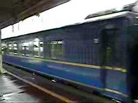 寝台特急あかつき　長崎にて