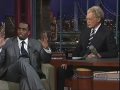 p.diddy appears on late night with david letterman on 2/22/08