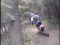 Greg Swierz and Milo Wilmott on his CR250