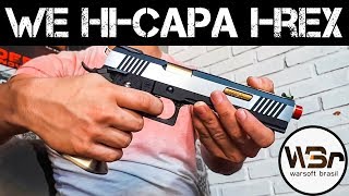 REVIEW PT-BR / WE HI-CAPA I-REX - WARSOFT BRASIL