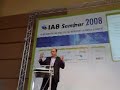 Iab Seminar 2008: intervento di Enrico Gasperini
