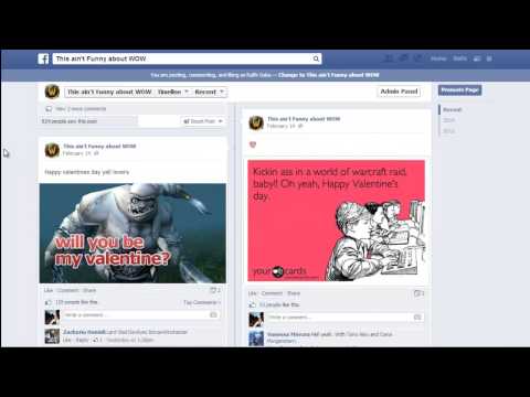 how to make a facebook like page