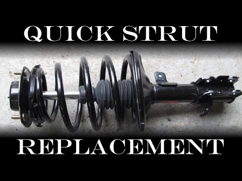Quick Strut Installation Toyota Camry