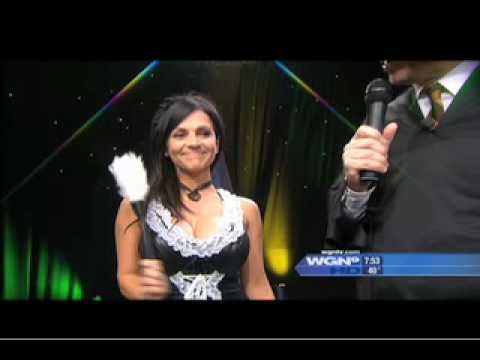 Denise Milani: Milani-Ween on WGN Morning News Video