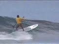 C4 Team Rider Kainoa McGee SUPing at Pipeline
