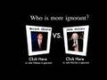 Vote Who Is More Ignorant McCain or Obama - Choose Now