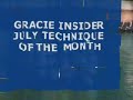 Gracie Insider July 2006 Technique of the Month- Armlock