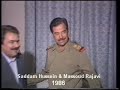 Saddam Hussein & Massoud Rajavi - 1986 Saddam Hussein & Massoud Rajavi - 1986